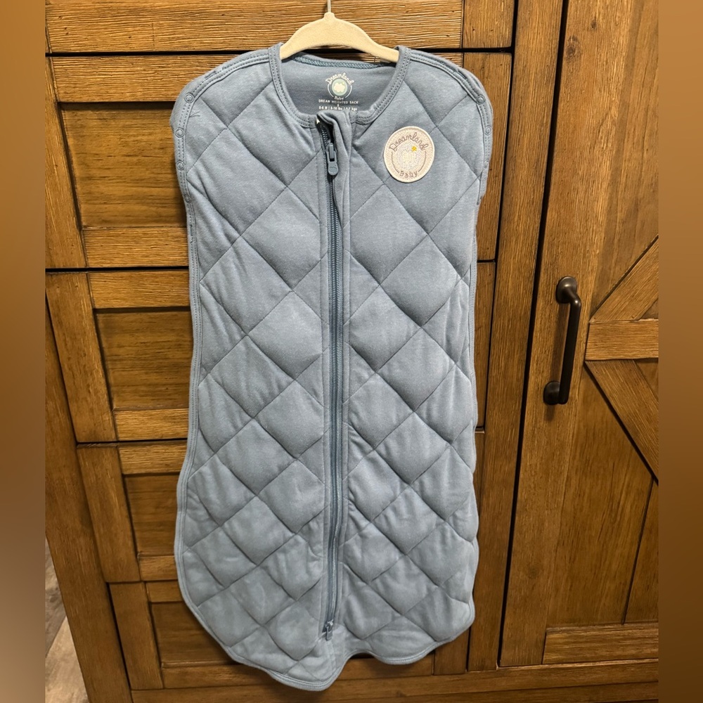 Dreamland Baby Blue Weighted Sleep Sack